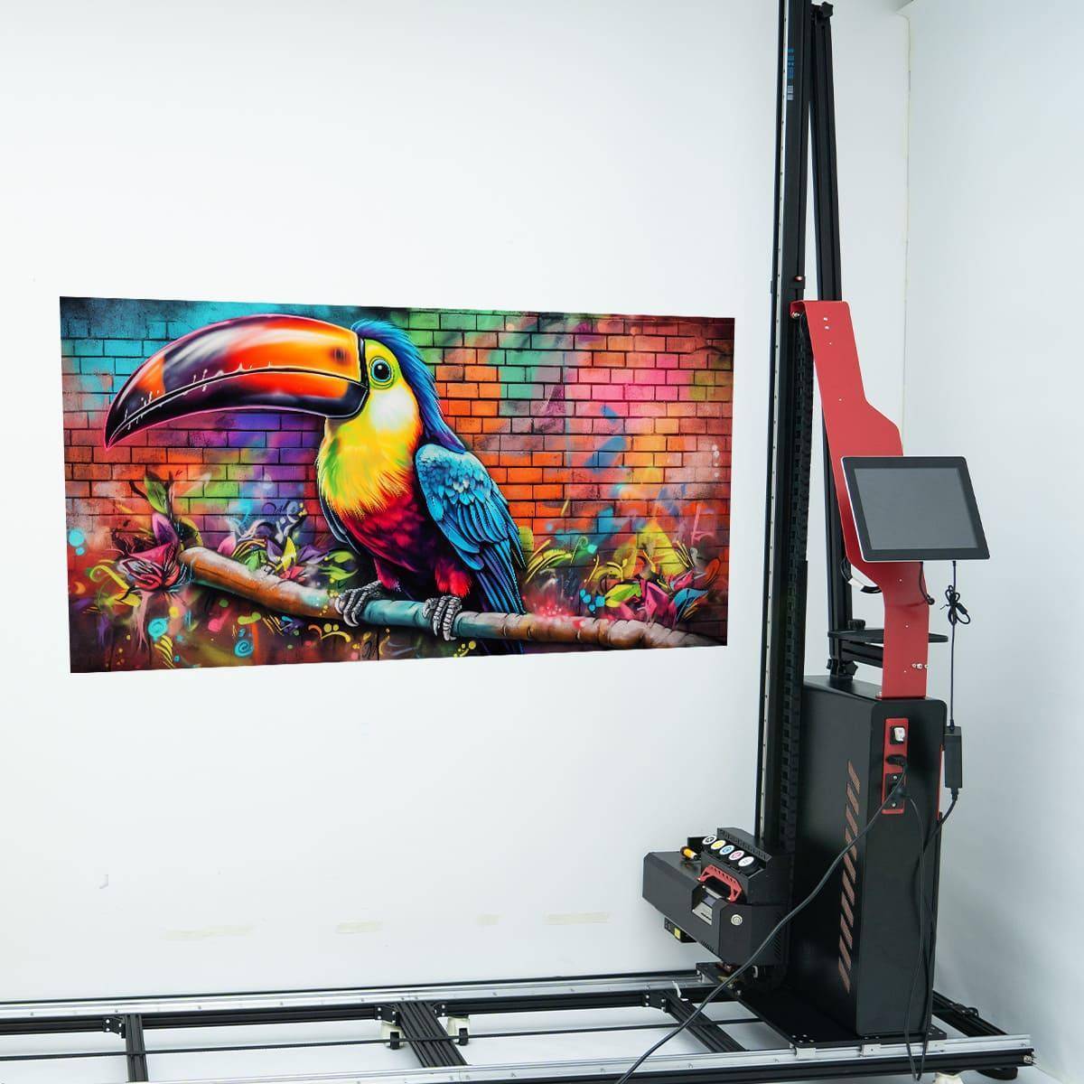 3D effect wall printer machine