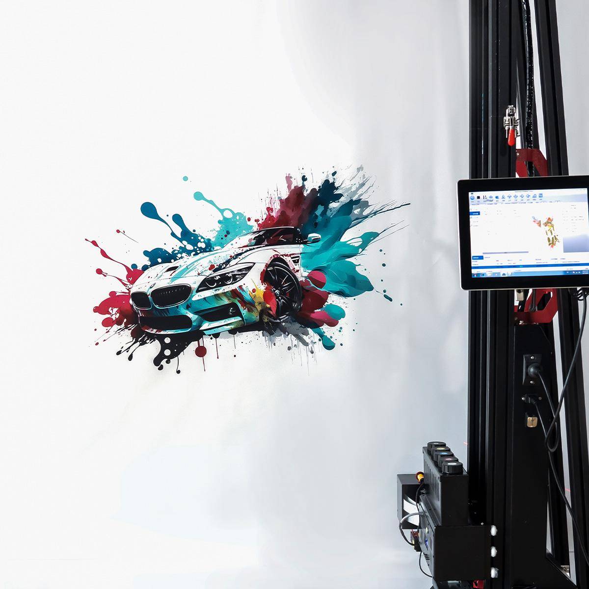 3d 4d 5d wall printer